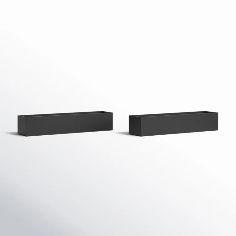 Geo Series Plastic Planter Box
