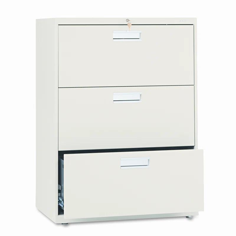 HON Brigade 600 Series 3-Drawer Lateral Filing Cabinet