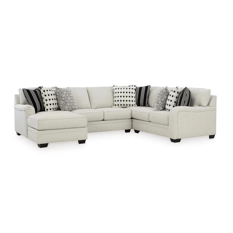 Wildon Home® Genneth 4 - Piece Upholstered Sectional
