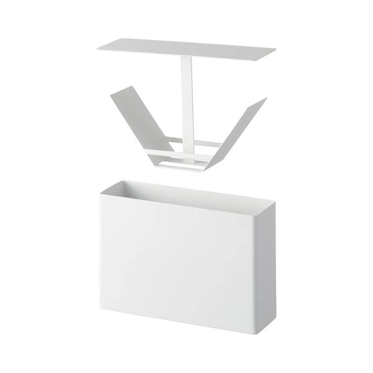 Yamazaki Home Yamazaki Home 02 Coffee Filter Case - Kitchen Storage Holder Container, Steel, Lid