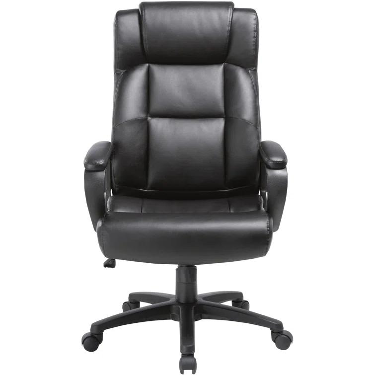 Lorell Soho High-Back Leather Executive Chair