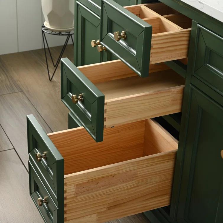 Sudio Design Thompson 54" W Double Bathroom Vanity & Reviews | Perigold