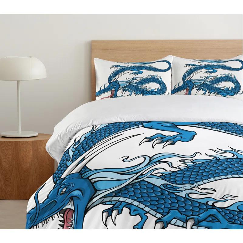 Ambesonne Eclectic Duvet Cover Set