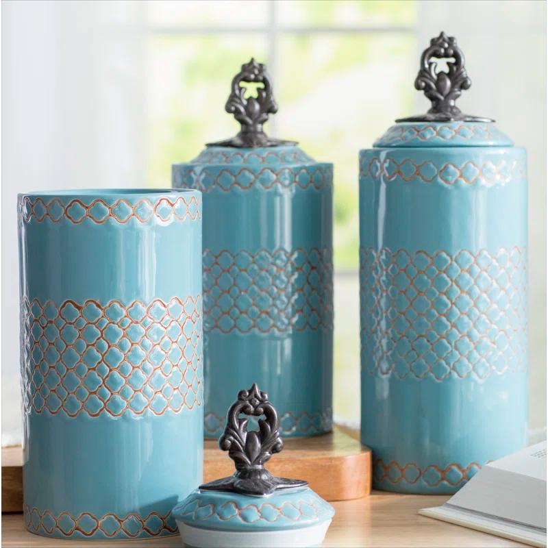 Kelly Clarkson Home Ceramic / Porcelain Canister - Set of 3