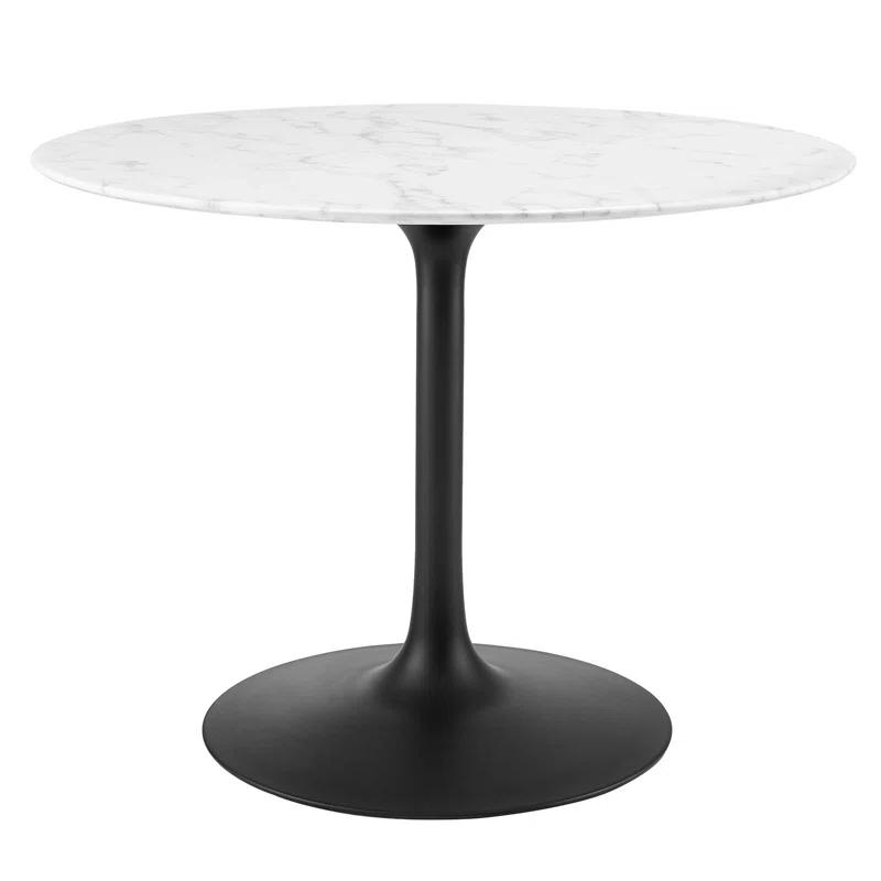 Modway Modway Lippa Oval Artificial Marble Dining Table