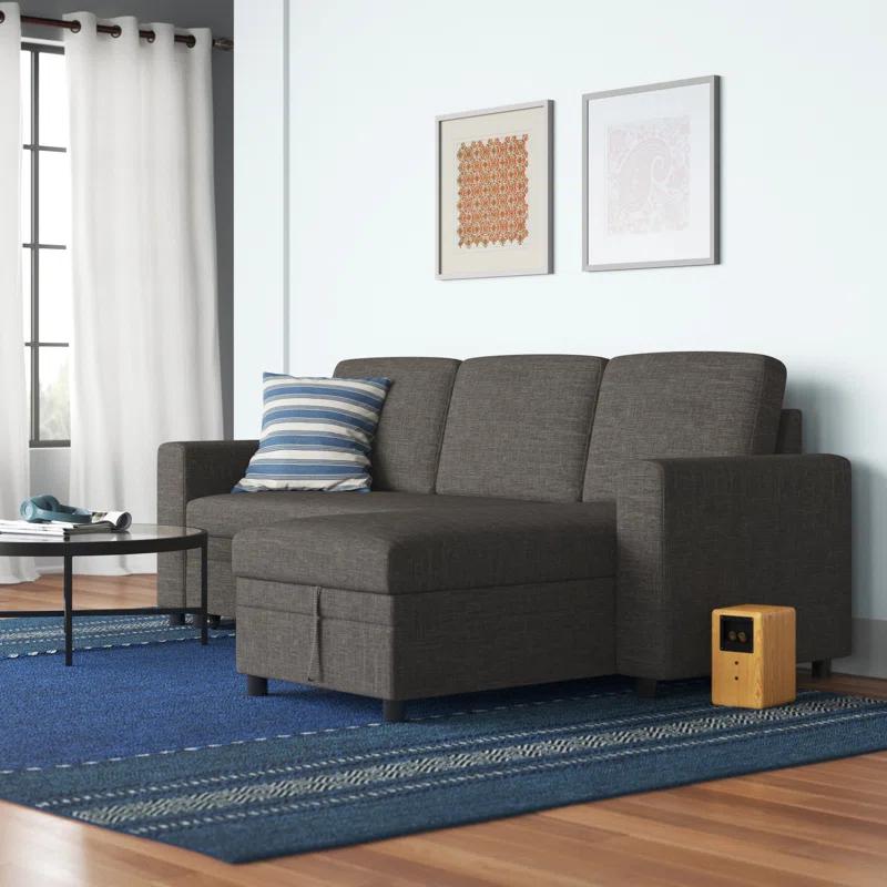 Three Posts™ Teen Rigoberto 2 - Piece Upholstered Sectional