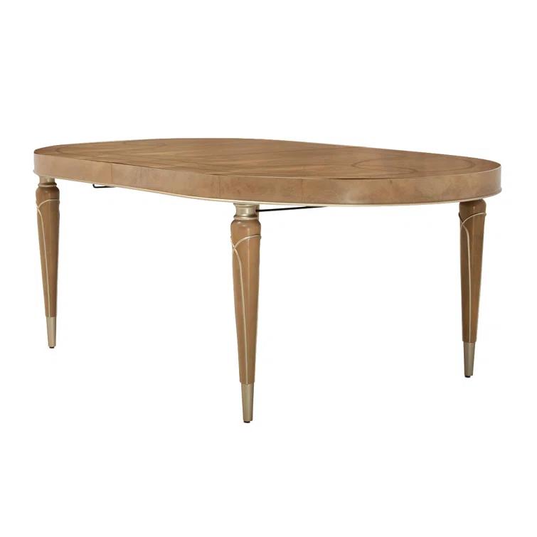 Michael Amini Villa Cherie Extendable Oval Dining Table