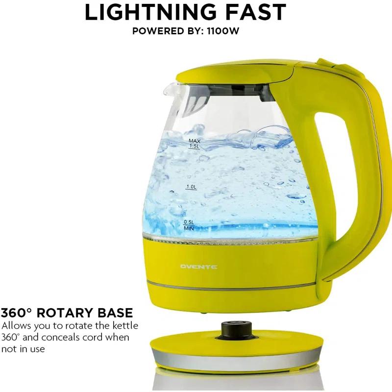 Ovente OVENTE 1.5 qt. Electric Tea Kettle