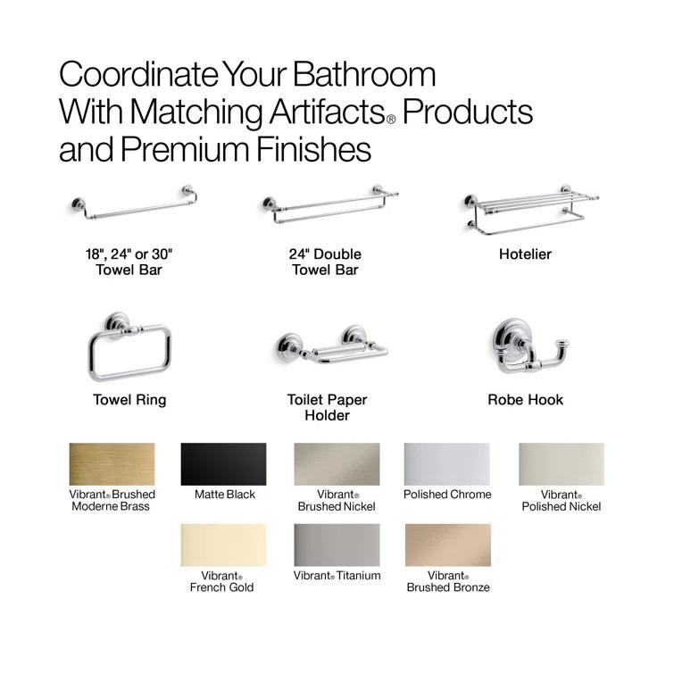 Artifacts® Wall Mounted Towel Bar