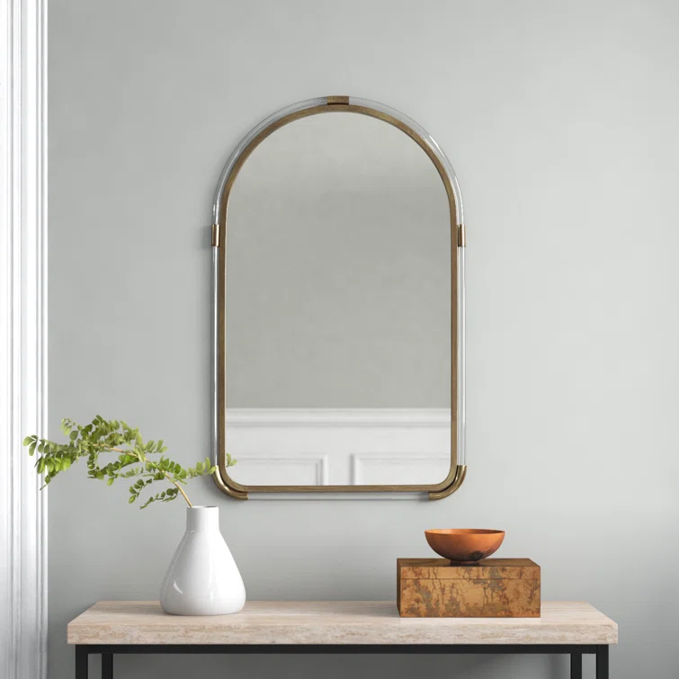 Antoinette Metal Flat Mirror