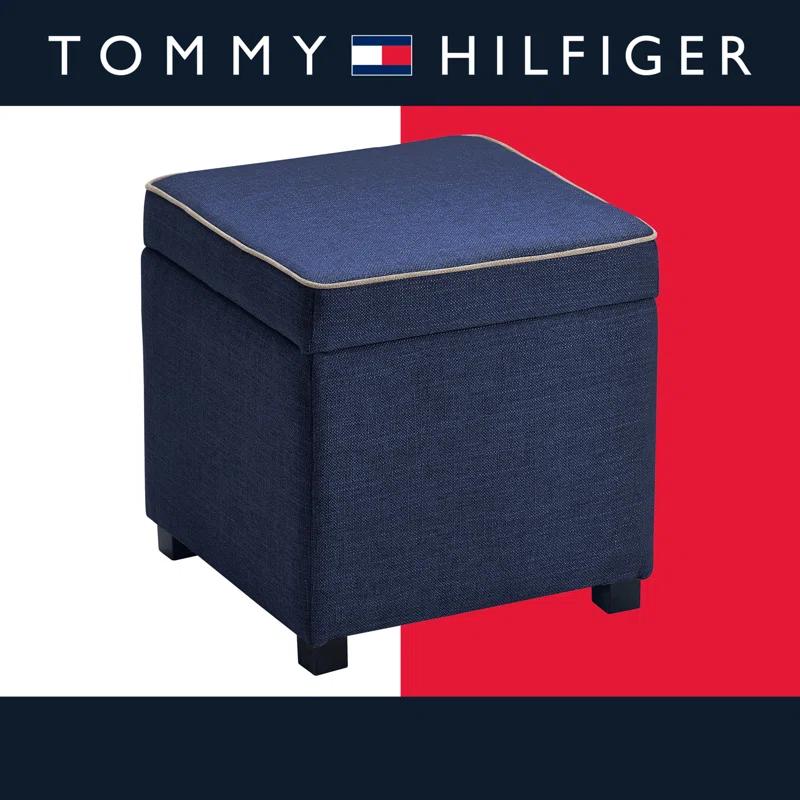 Tommy Hilfiger Tommy Hilfiger Morgan Modern Storage Ottoman Cube