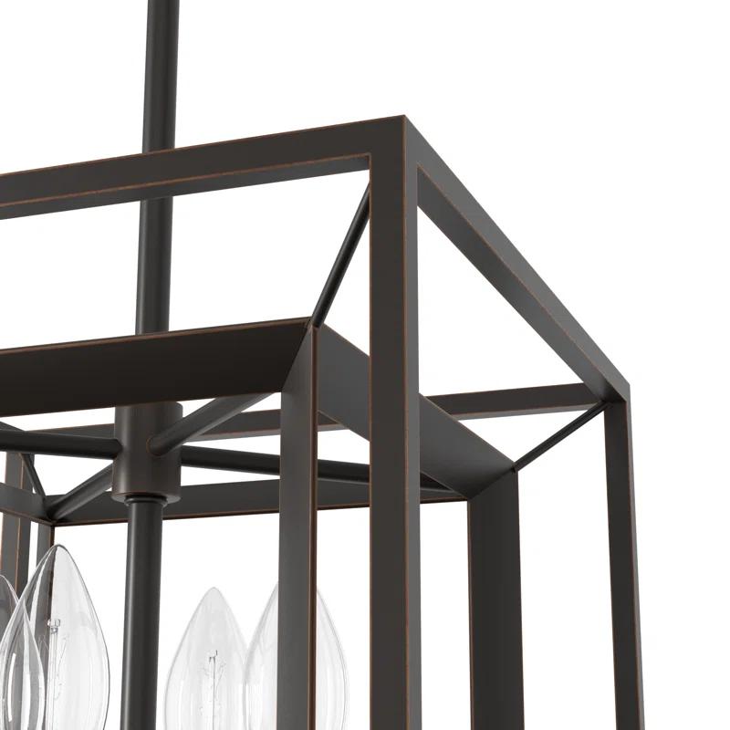 Doherty 4 - Light Rectangle 12 inch Pendant
