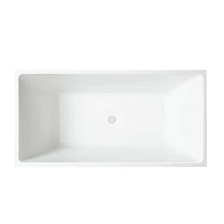 Chloe Freestanding Soaking Acrylic Bathtub