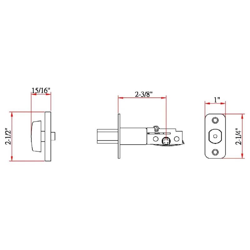 Design House 750836 Single Cylinder Deadbolt