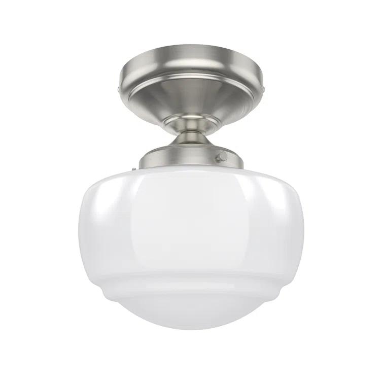 Hunter Fan Hunter Saddle Creek 1 Light Mini Flush Mount Ceiling Light Fixture