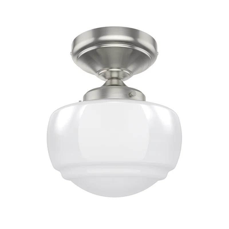 Hunter Fan Hunter Saddle Creek 1 Light Mini Flush Mount Ceiling Light Fixture