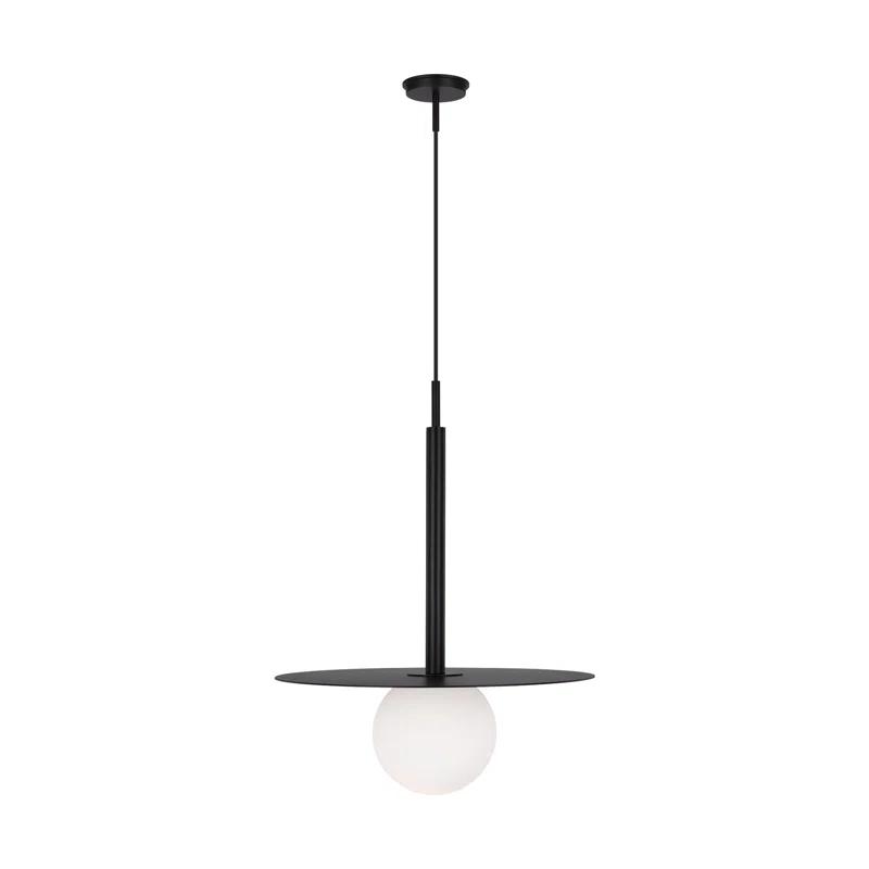 Single Light Glass Dimmable Pendant