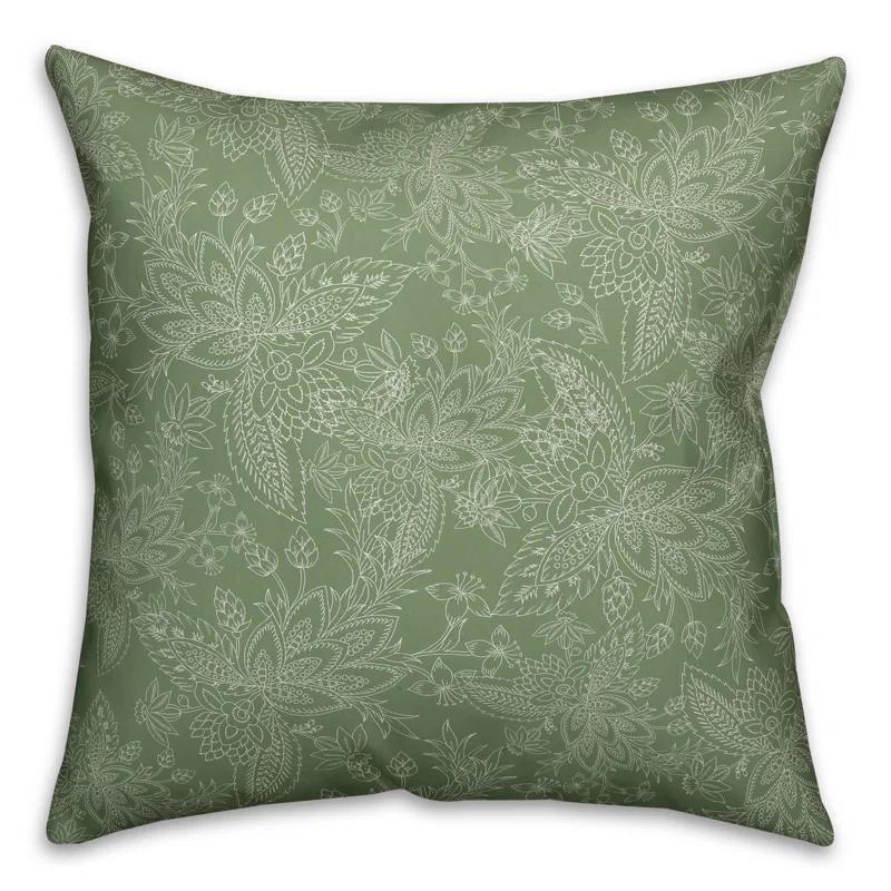 Designs Direct Creative Group Paisley Reversible Throw Pillow