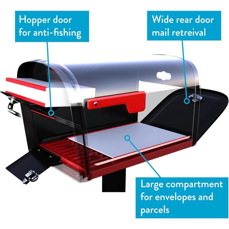 Oasis 360 Locking Post Mounted Mailbox