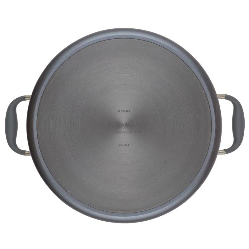 Anolon Anolon Advanced Home Hard Anodized Nonstick Stockpot With Lid, 10 Quart