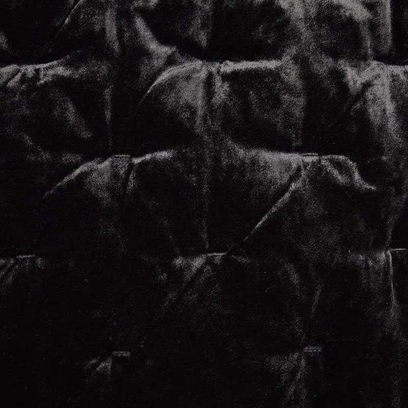 HiEnd Accents Stella Faux Silk Velvet Classic Chic Modern Rustic Romantic Western 1 Piece Quilt