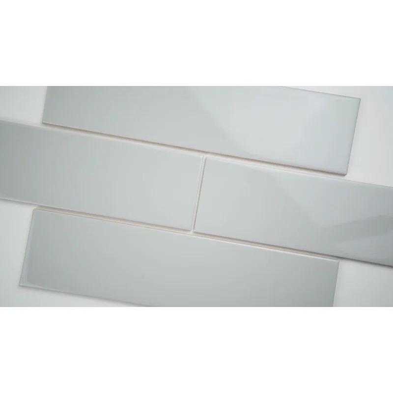MSI 16" x 4" Glossy Ceramic Bullnose Tile Trim