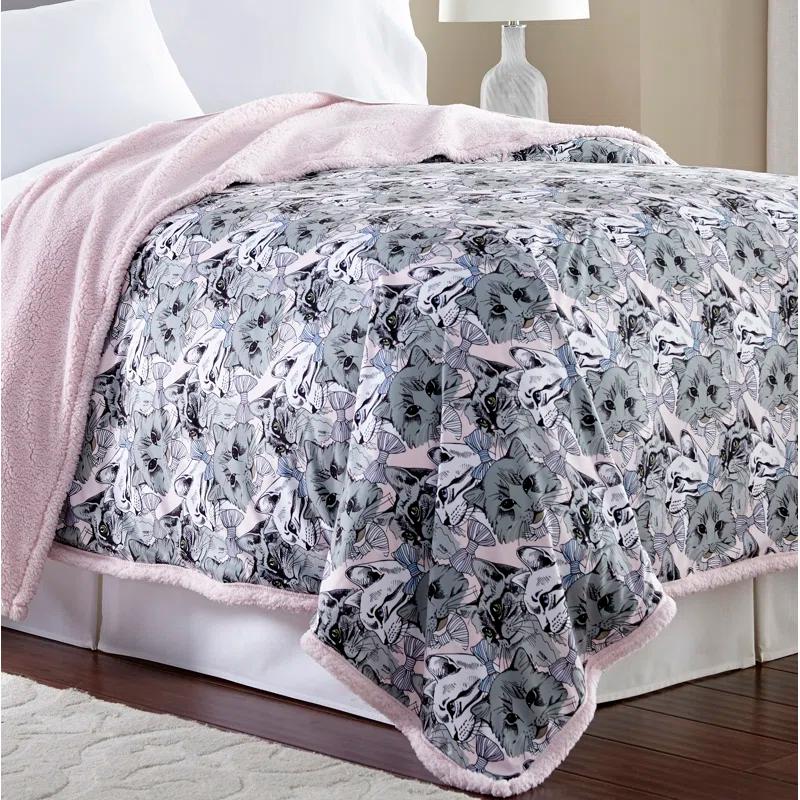 Micro Flannel® Micro Flannel ®  Reverse to Sherpa Blanket