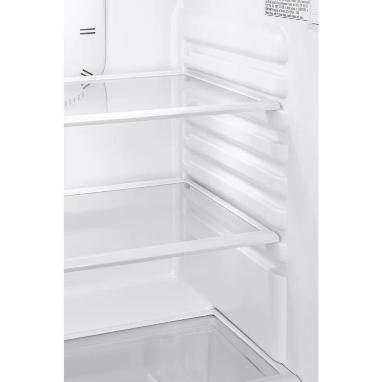 Haier Haier 24" 9.8 Cubic Feet Smudge-Resistant Top Freezer Refrigerator HA10TG21SB