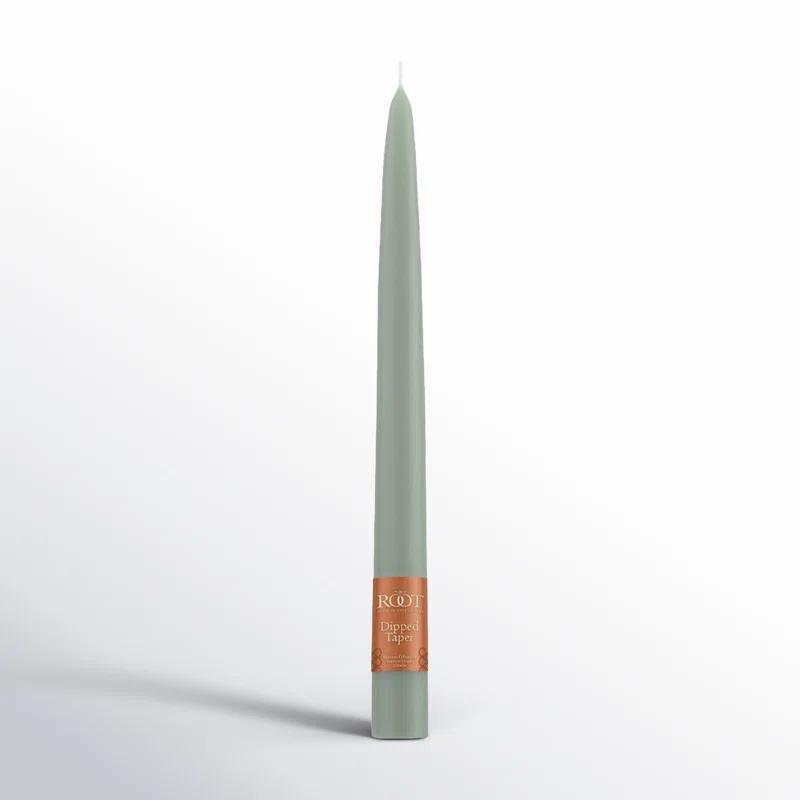12 Piece Unscented Taper Candle Set