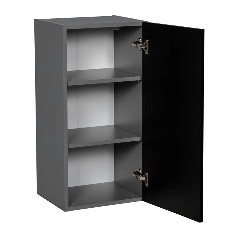 WALLKITCHENS Open Particleboard Standard Wall Cabinet Ready-to-Assemble