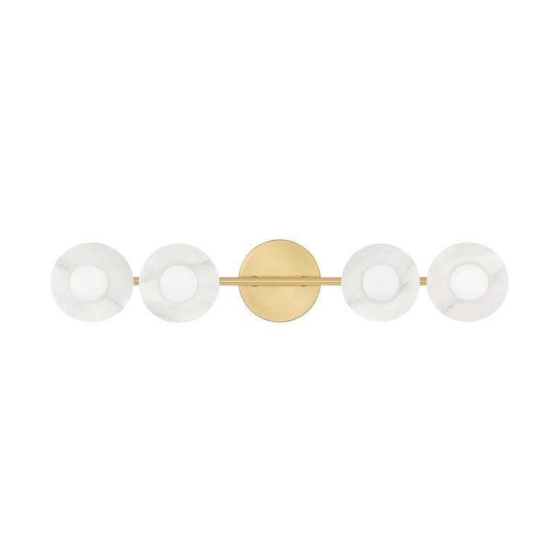 Hudson Valley Lighting Elmont 4 Light Bath and Vanity