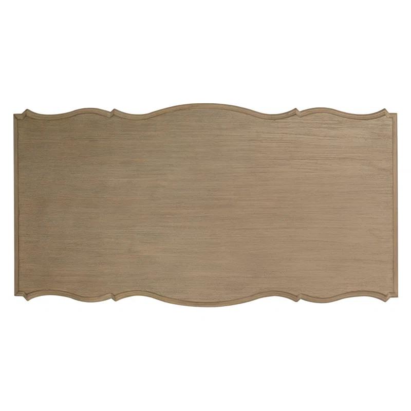 Hooker Furniture Corsica Solid Wood Base Executive Desk