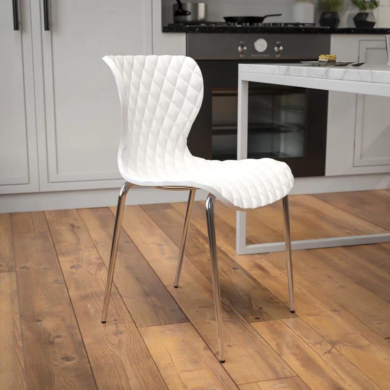 Flash Furniture Lowell Contemporary Plastic Stack Chair