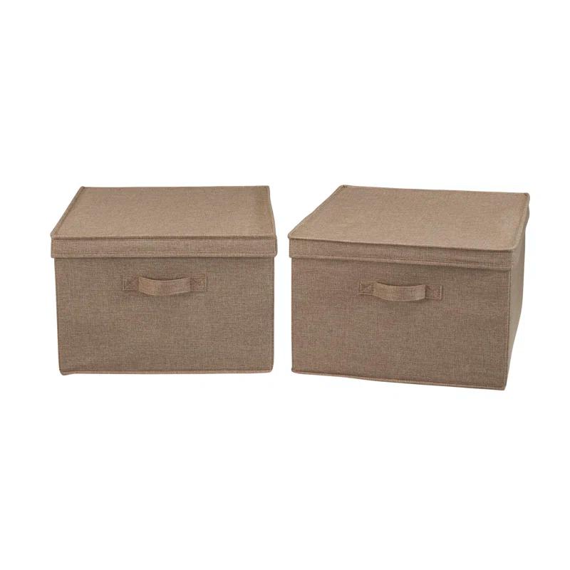 Household Essentials Household Essentials Fabric Bin (Set of 2)