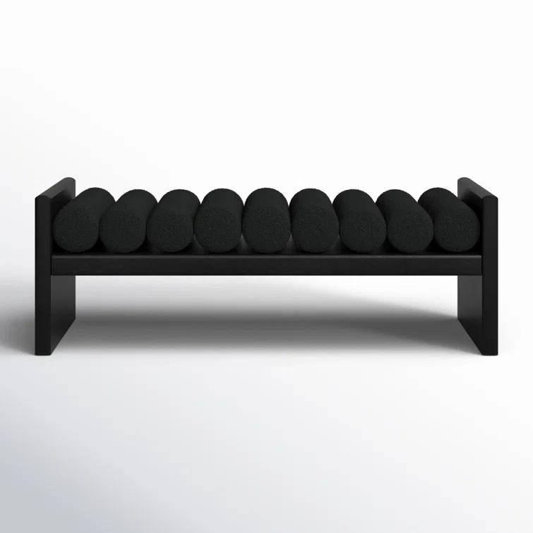 Reeves Boucle Wood Bench