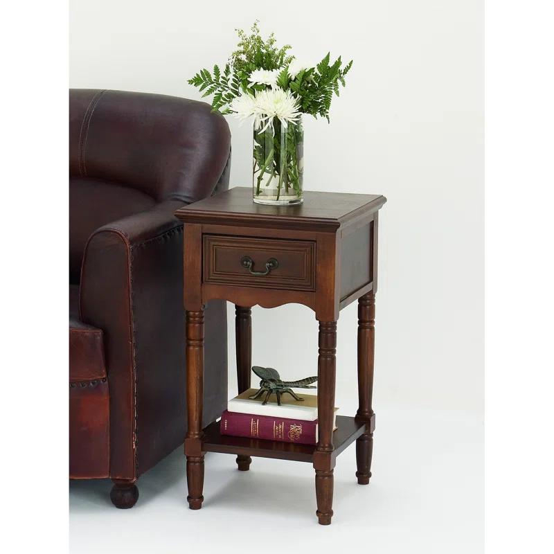Ophelia & Co. Liscomb 15.5'' W Solid Wood Nightstand