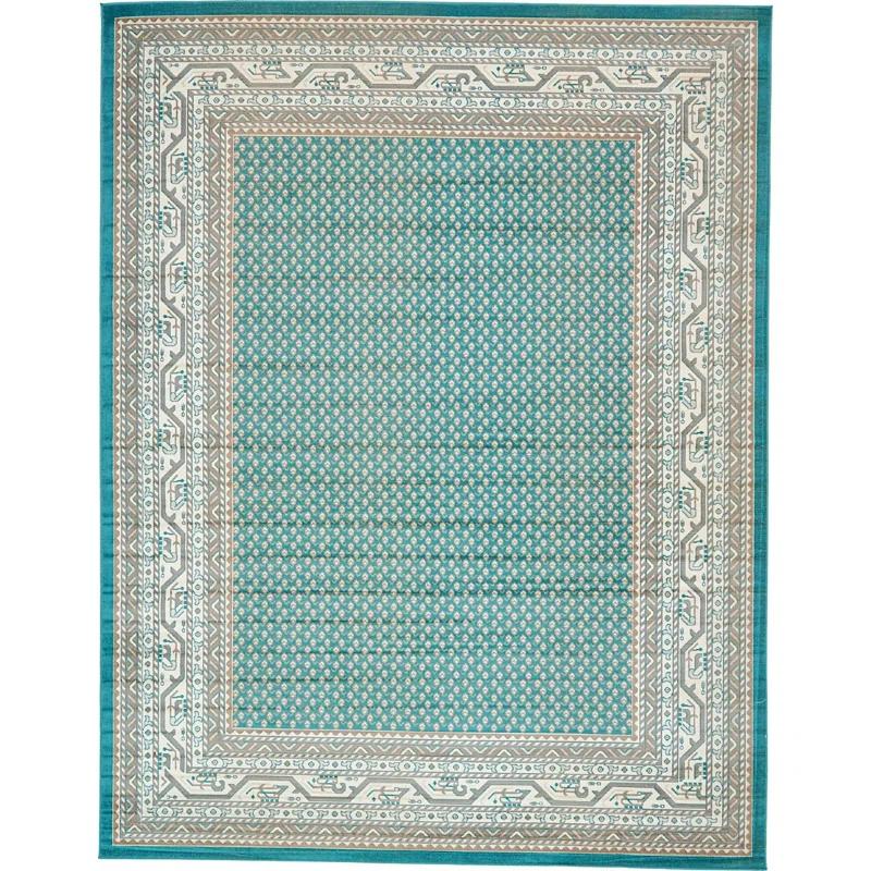 RugPal Wingate Turquoise Area Rug