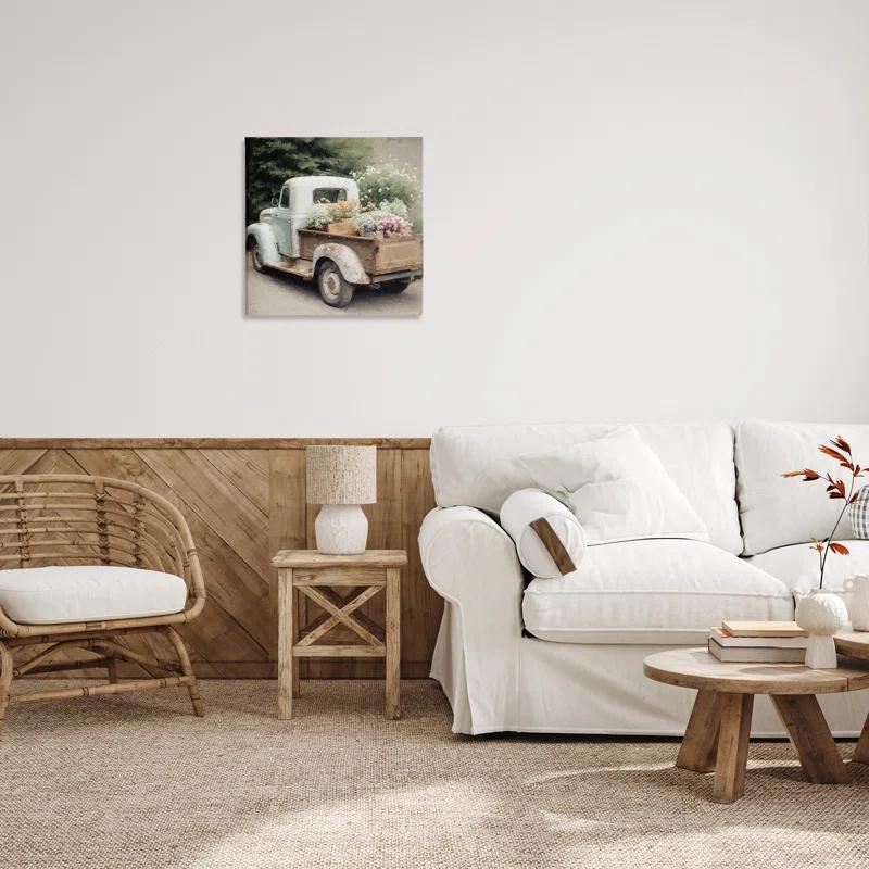 " Country Florals In Truck " by LSR Design Studio