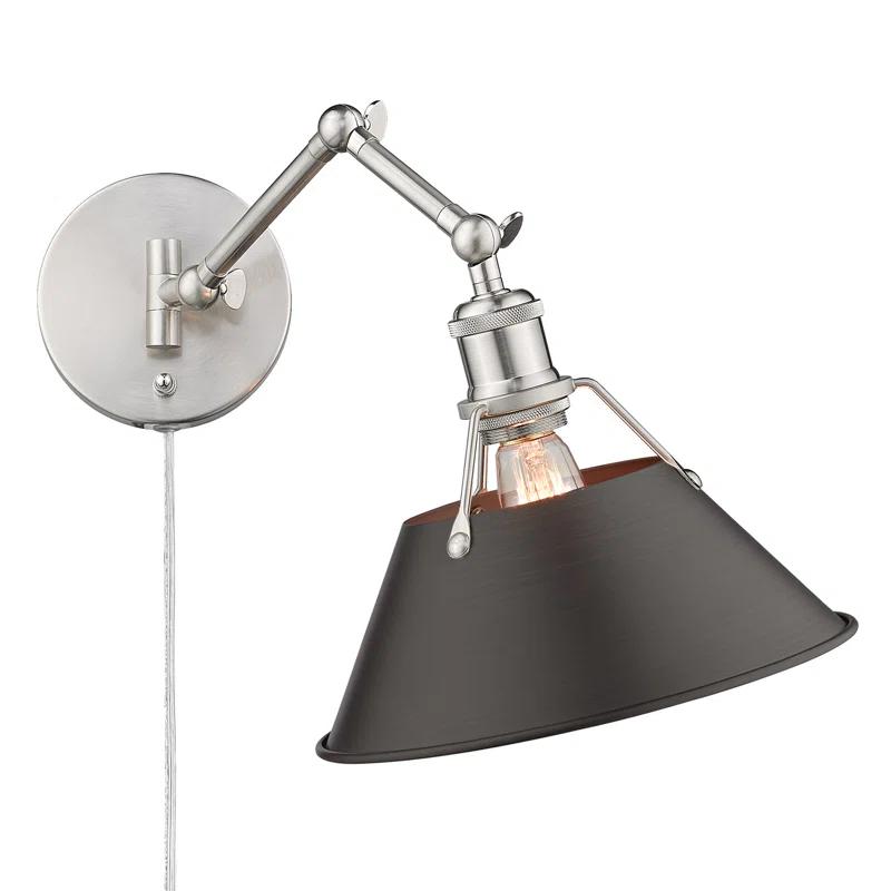Trent Austin Design® Weatherford Steel Swing Arm Sconce
