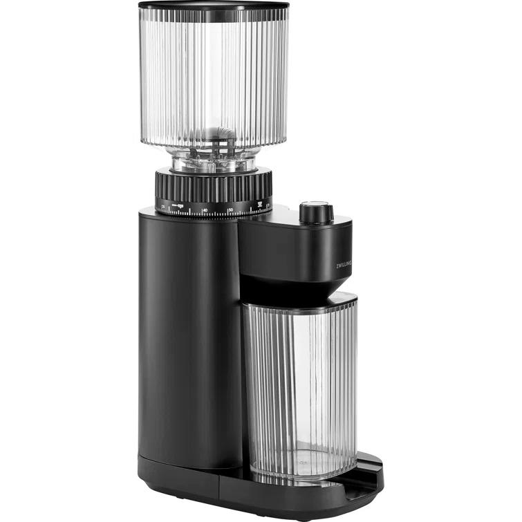 ZWILLING Enfinigy Burr Coffee Grinder Electric, 140 Coffee Grinding Options from Espresso to Drip Coffee