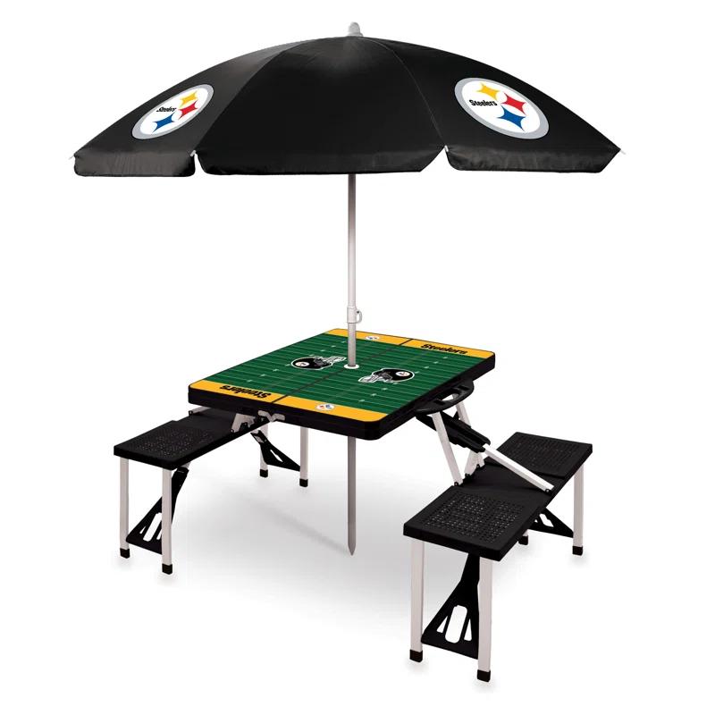 ONIVA™ NFL Patio Dining Set with Rectangular Table