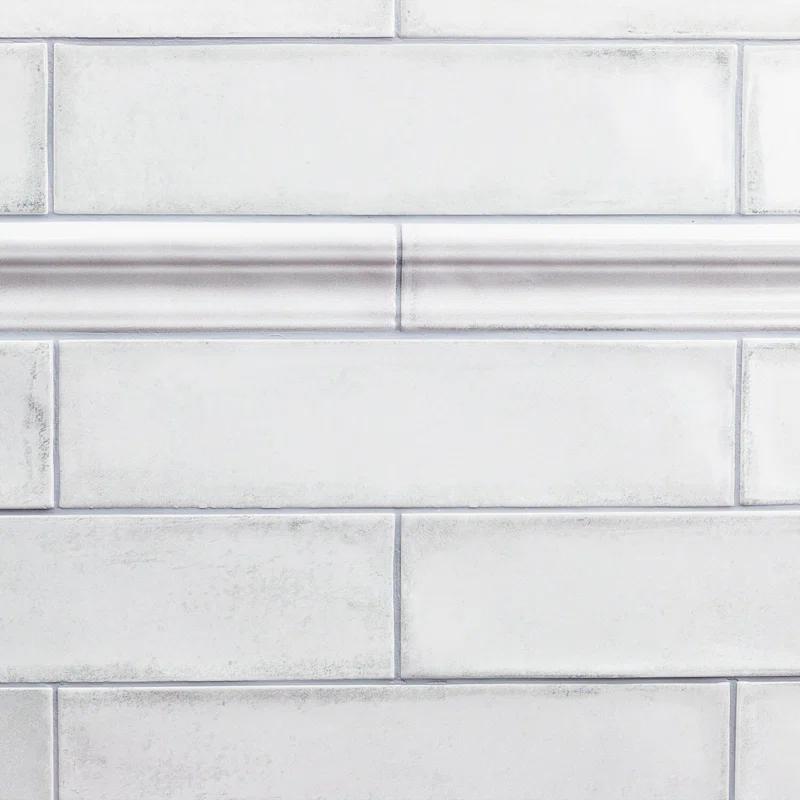 Bond Tile Chateau 12" x 2" Ceramic Quarter Round Tile Trim