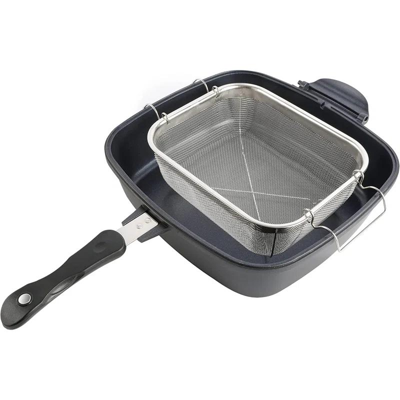 Kenmore 5 Piece Nonstick Multi Function Cookware Set In Black | Wayfair