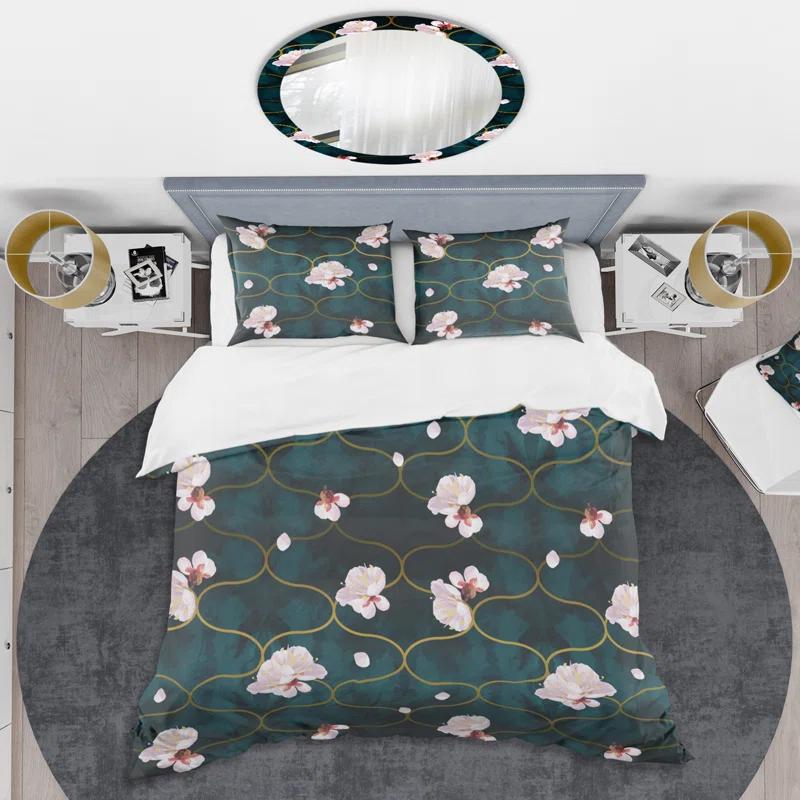 Design Art Retro Art Deco - Mid century bedding set - Modern Mid-century Bed cover set