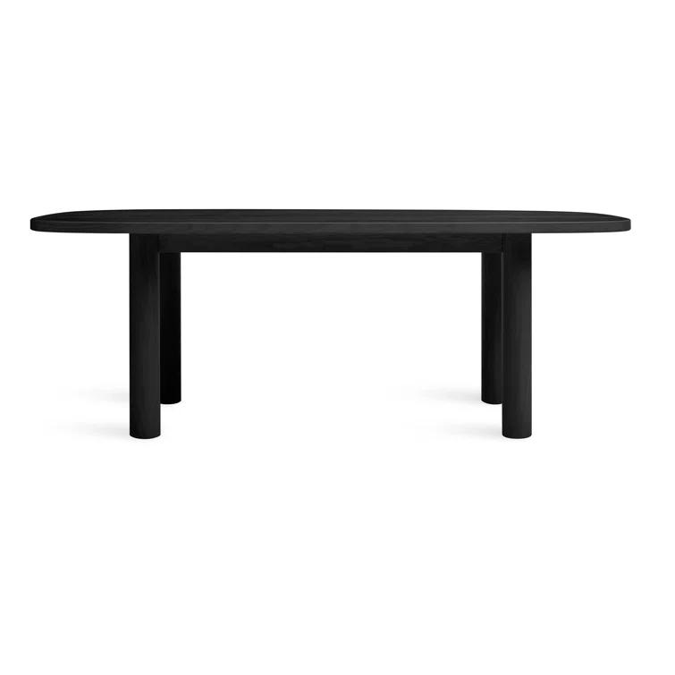 Good Times Oval Solid Wood Top Dining Table