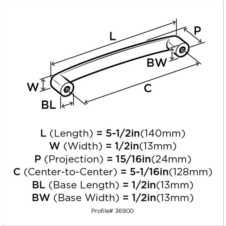 Rift 3 inch (76mm) Center-to-Center
