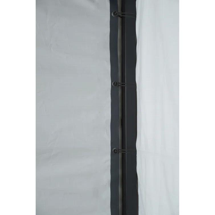 Arrow Enclosure Kit for Arrow Carport 10ft x 15ft Gray