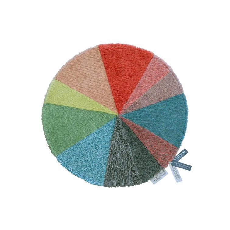 Lorena Canals Donna Wilson Woolable Rug Pie Chart