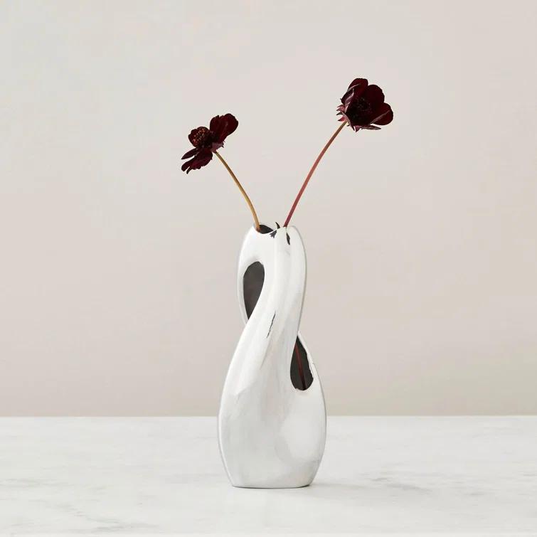 Nambé Nambe Twist Bud Vase