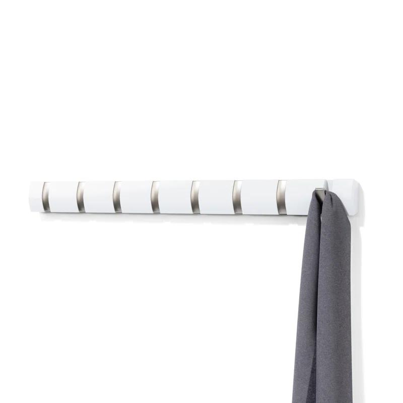 Flip 8 - Hook Solid Wood Coat Rack